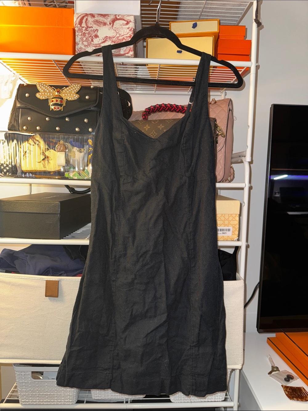Abercrombie & Fitch Black Mini Dress